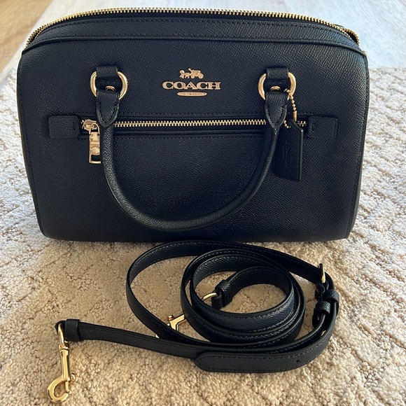 🔥COACH ROWAN LEATHER SATCHEL 🔥 - Picture 2 of 9